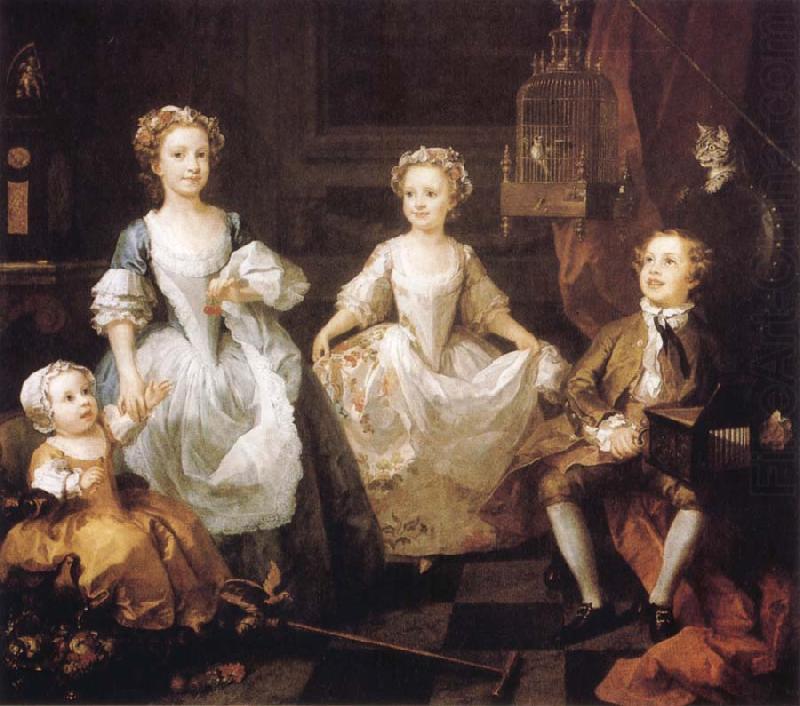 William Hogarth The Graham Children china oil painting image